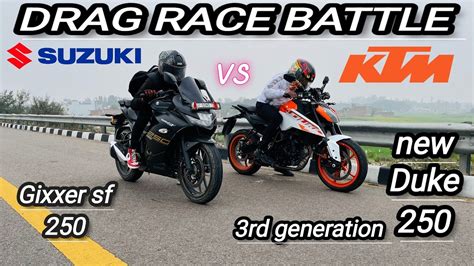 New KTM Duke 250 3rd Generation Vs Suzuki Gixxer Sf 250 Complete