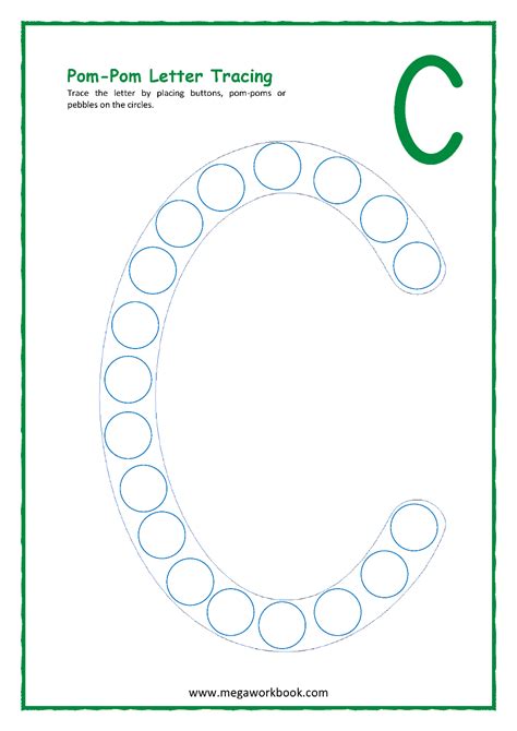 Circle The Letter C Worksheets