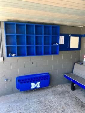 Angled Bat Rack Mlb Style Dugout Bat Racks Pyt Sports