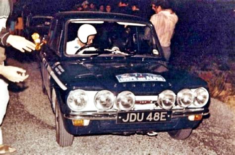 1967 Alpine Rosemary Smith Sunbeam Imp 10th Rally Monte Carlo