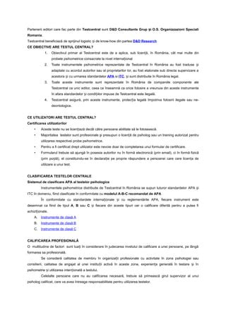 Test Central RO PDF