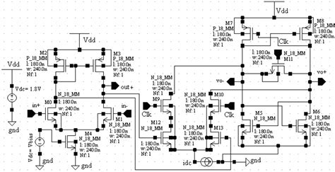 Design Of Low Power And High Speed CMOS Comparator For A D Converter