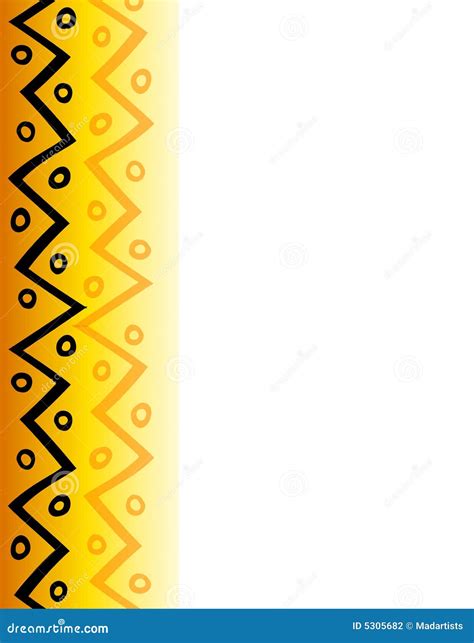 Black Border Gold Tribal Stock Illustrations 3 251 Black Border Gold