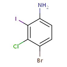 现货供应ChemShuttle4 Bromo 3 chloro 2 iodoaniline 纯度97 00 1 0g