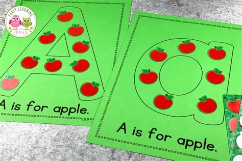 Free List 200 Materials For Preschool Letter Activities And Collages