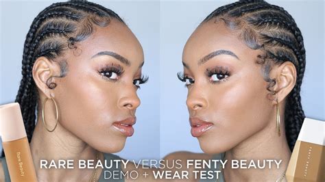 RARE BEAUTY Vs FENTY BEAUTY WHICH ONE IS BETTER Slim Reshae YouTube