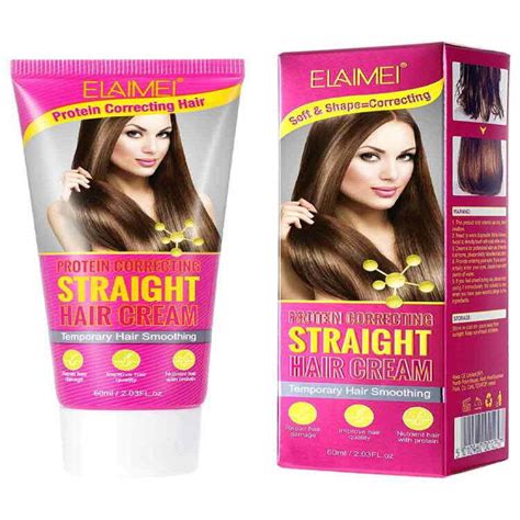 Straightening Cream Silk And Gloss Hair Straightening Cream 2 12oz Keratin Nourishing Cream Fast