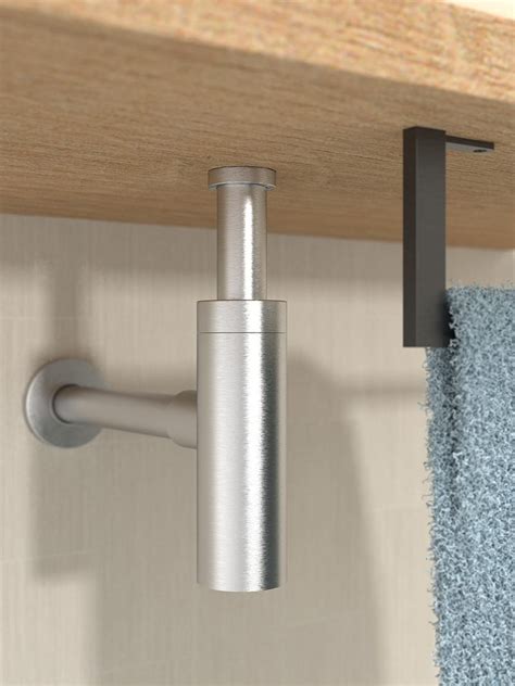 Stilox Sifone In Acciaio Inox Per Lavabo By Ercos Ponsi