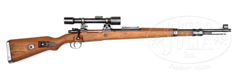 × Mauser 8mm K98k Low Turret Sniper Rifle With Telescope