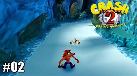 CRASH BANDICOOT 2 CORTEX STRIKES BACK 02 USANDO UM FILHOTE DE URSO