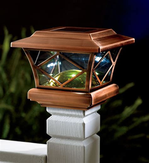 Outdoor Post Cap Solar Lights