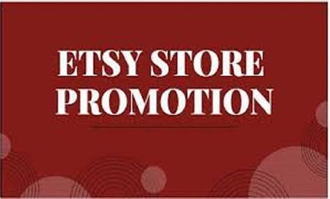 Promote Your Etsy Store Etsy Shop Promotion Etsy Seo Etsy Traffic By Mabeelo21 Fiverr