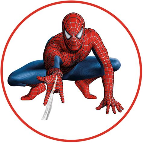 Cialda In Ostia Commestibile Senza Glutine Per Torta Tonda Spider Man