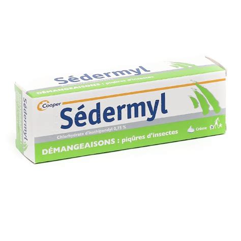 Sedermyl crème Démangeaisons piqûre d insecte Dès 30 mois