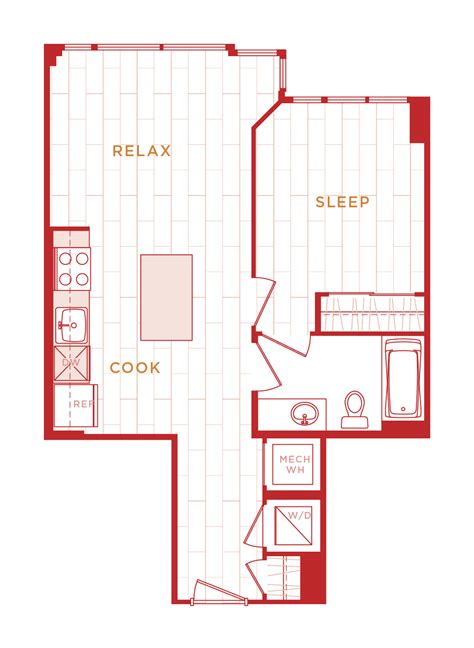 Sedona|Slate | Floor Plans | DC Luxury Apartments | Bozzuto