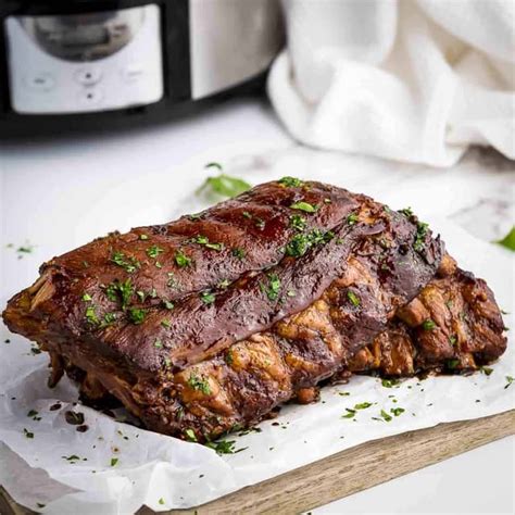 Slow Cooker Honey Garlic Ribs Punchfork