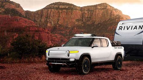 See The Rivian R T Electric Pickup Truck Wearing Radical New Colors