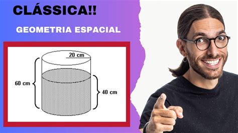 Exerc Cio Resolvido Uerj Cilindro Geometria Espacial Rafa Jesus