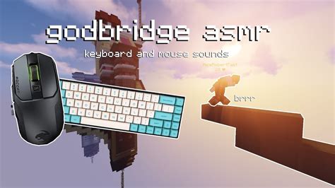 God Bridging Keyboard And Mouse Sounds Hypixel Solo Bedwars Chill Lofi Youtube