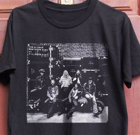 The Allman Brothers At Fillmore East Black Unisex T Shirt Size S 4xl Hot Trending Shirt