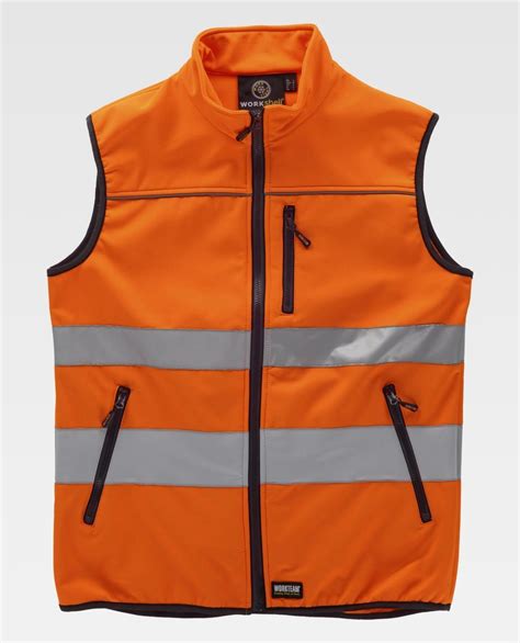 Gilet workshell alta visibilità Workteam WC2920 Gedshop