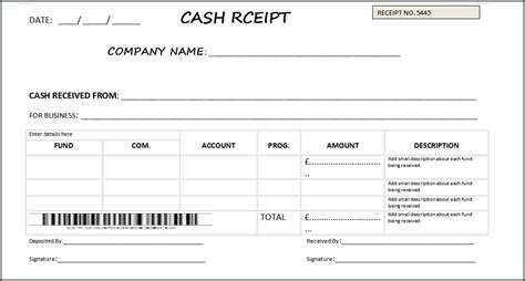 Advance Payment Receipt Template Bogiolo