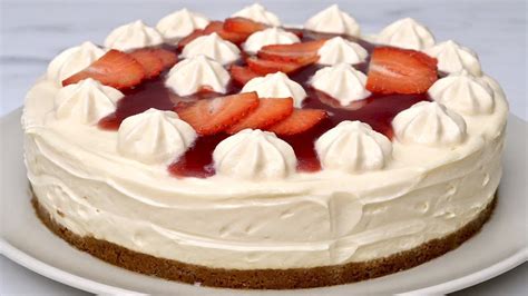 Recette Du Cheesecake Sp Culoos Et Fraises Youtube