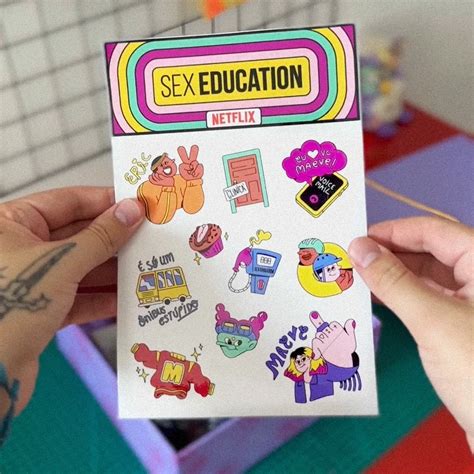 Netflix Sex Education Stickers On Behance