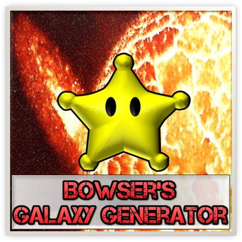 Bowser S Galaxy Generator From Super Mario Galaxy 2 Single By