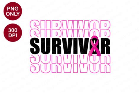 Survivor Breast Cancer Awareness Graphic By Sinedigitaldesigns · Creative Fabrica