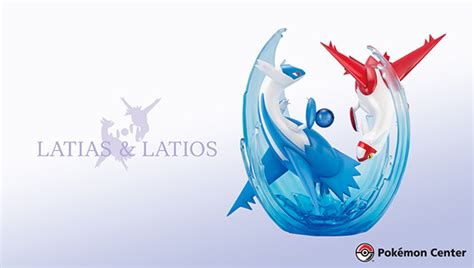 Latias and Latios Dance Around the Soul Dew in this Kotobukiya Figure ...