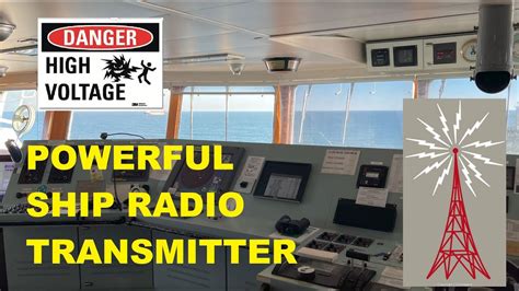 Transmitting On A Ships Powerful MF HF Radio During A GMDSS Radio