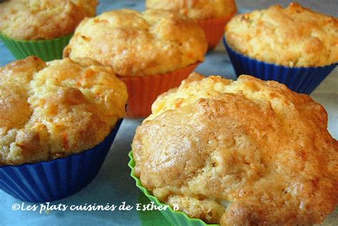 Les plats cuisinés de Esther B Muffins aux carottes et à lananas