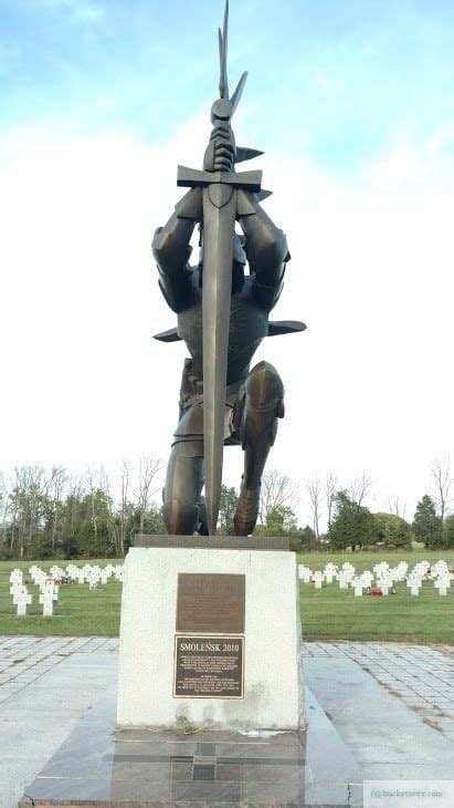 The Husaria Statue At Our Lady Of Czestochowa And Memorial To The Katyn