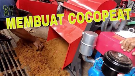 Mesin Pencacah Sabut Kelapa Cocopeat Mesin Pembuat Cocopeat Serbaguna