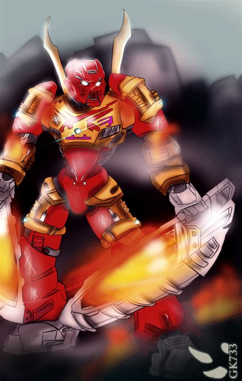 BIONICLE Tahu Master Of Fire By Gk733 On DeviantArt