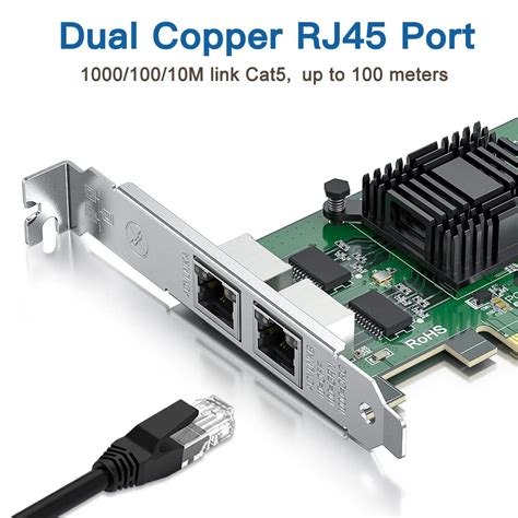 Gigabit Dual Nic With Intel 82576 Chip 1gb Network Card Compare To