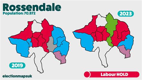 Election Maps UK On Twitter Rossendale Result LE2023 LAB 8 3 CON