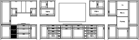 Modular Kitchen 2D DWG Block for AutoCAD • DesignsCAD