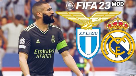 Real Madrid Vs Lazio Fifa Mod Ps Realistic Gameplay Graphics