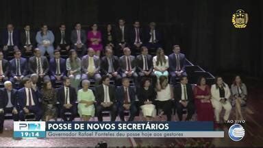 PITV 2ª Edição Governador Rafael Fonteles empossa novos secretários