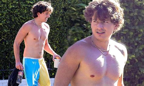 Charlie Puth Goes Shirtless In Colorful Shorts After A 41 Off