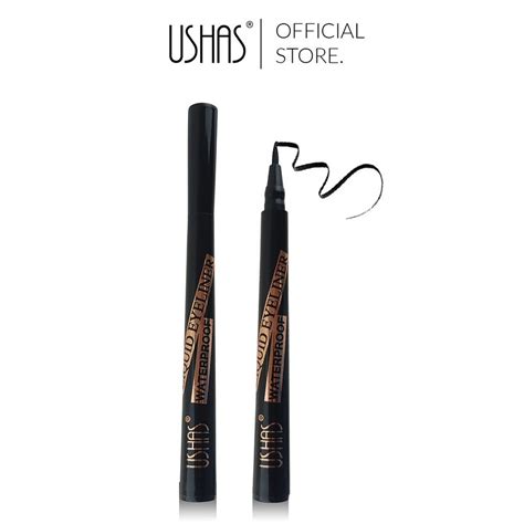 Jual USHAS TP210 LIQUID EYELINER 1 6 GRAM BLACK KOSMETIK EYE LINER