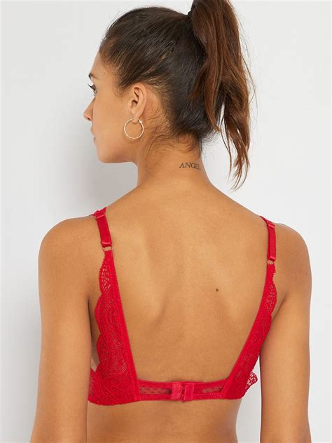 Voorgevormde Beha Envie De Lingerie Rood Kiabi 13 00