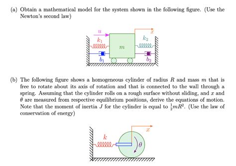 [solved] A Obtain A Mathematical Model For The System S