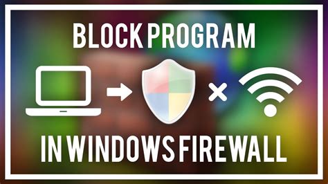 How To Block A Program In Windows Firewall Block Adobe Photoshop