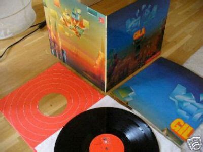 Popsike GILA 1st Lp 1971 GER Prog Psych Orig POSTER NM