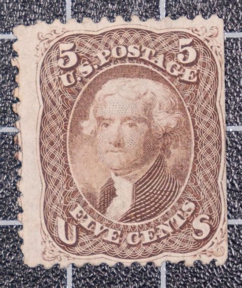 Scott Cents Jefferson Unused No Gum Nice Stamp Scv