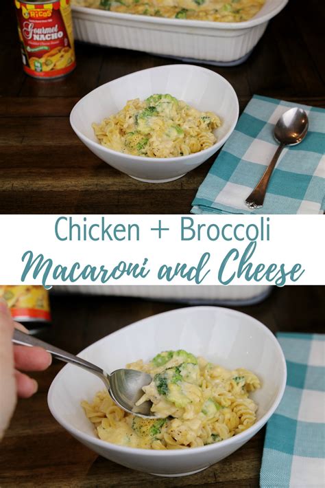 Chicken Broccoli Macaroni and Cheese Recipe - Life. Family. Joy