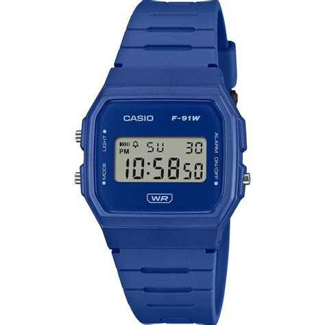 Casio Classic White Digital Watch F-91WB-2A1EF | Francis & Gaye Jewellers